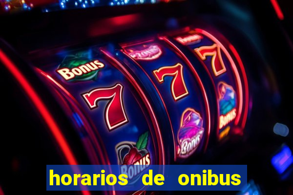 horarios de onibus cassino cidade nova